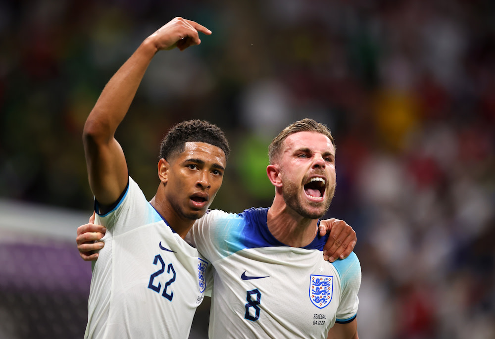 Hendo nätade när England slog Senegal